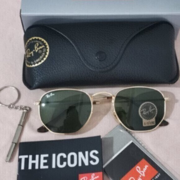 NEW Ray Ban Hexagonal Flat Lenses RB3548-N - Picture 12 of 15